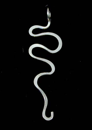 Plain Silver Pendant
