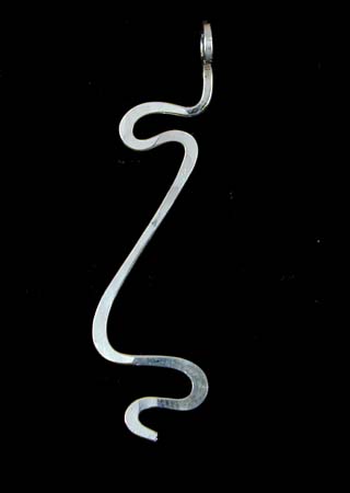 Plain Silver Pendant
