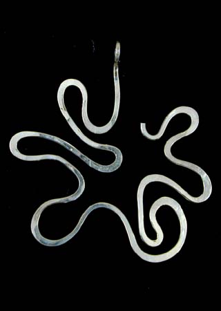 Plain Silver Pendant