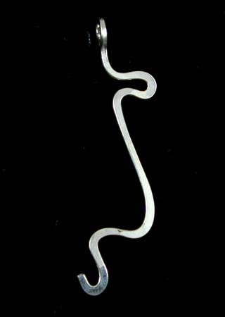 Plain Silver Pendant