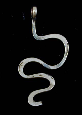 Plain Silver Pendant