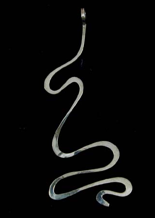 Plain Silver Pendant