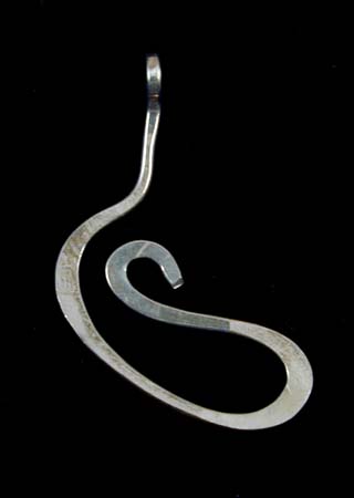 Plain Silver Pendant