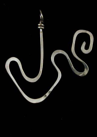 Plain Silver Pendant
