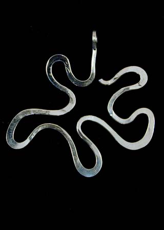 Plain Silver Pendant