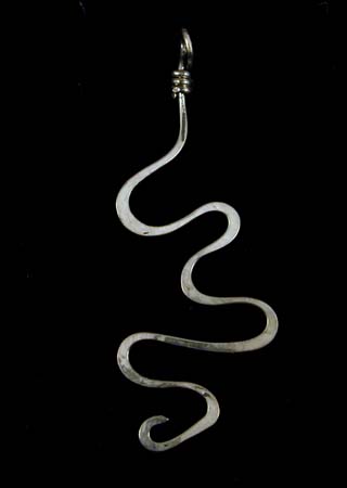 Plain Silver Pendant
