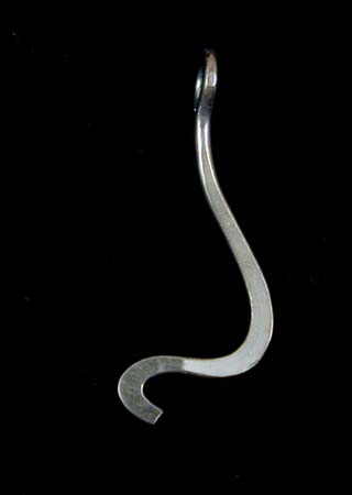 Plain Silver Pendant