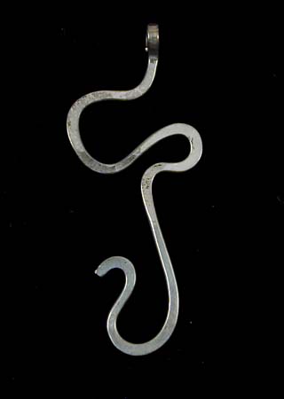 Plain Silver Pendant