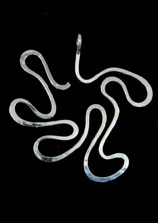 Plain Silver Pendant