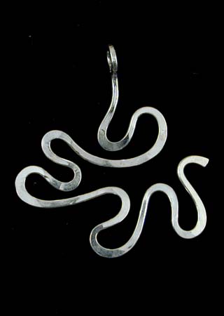 Plain Silver Pendant
