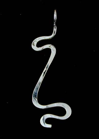 Plain Silver Pendant