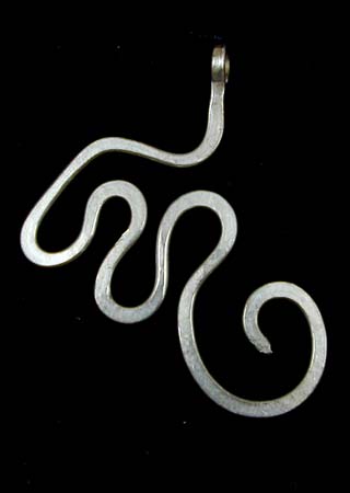 Plain Silver Pendant