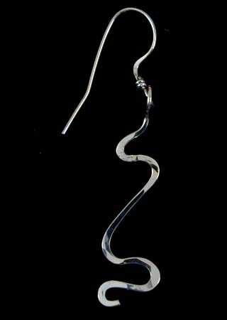 Plain Silver Earrings