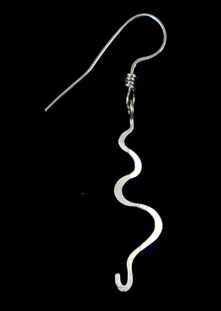 Plain Silver Earrings