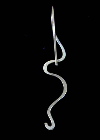 Plain Silver Earrings