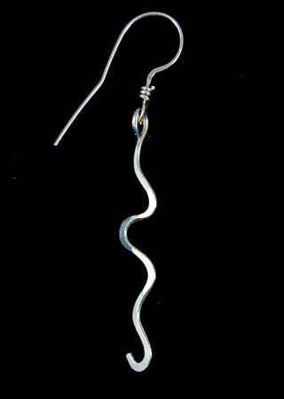 Plain Silver Earrings