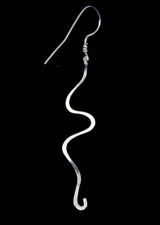 Plain Silver Earrings