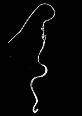 Plain Silver Earrings