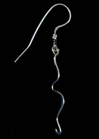 Plain Silver Earrings