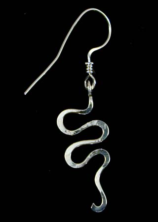 Plain Silver Earrings